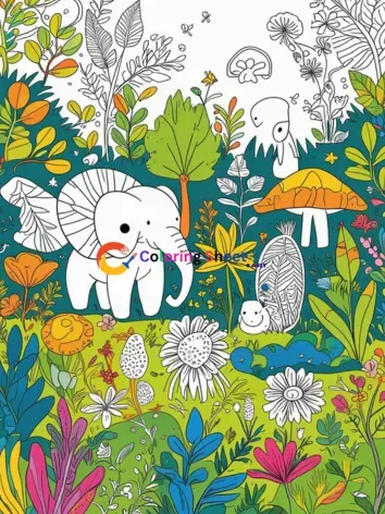 Nature & Botanicals coloring