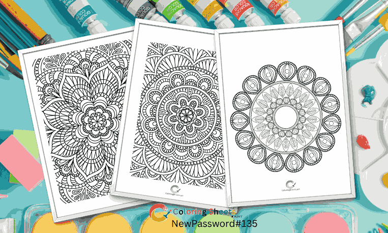 Intricate Mandalas Coloring Pages featured Image