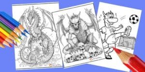 Dragon Coloring Pages: 54+ Free Printable PDF