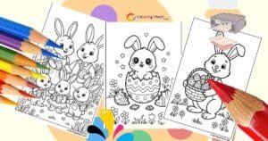 Easter Coloring Pages – 48 Free Fun Printables for Kids