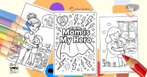 Mother’s Day Coloring Pages: (2026) Printables PDF
