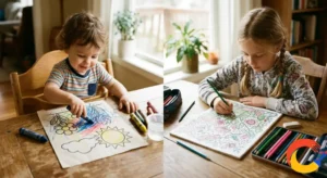 How to Choose Age-Appropriate Coloring Pages for Toddlers vs Older Kids