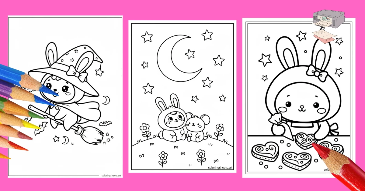 My Melody Coloring Pages 36 Free Printables pdf