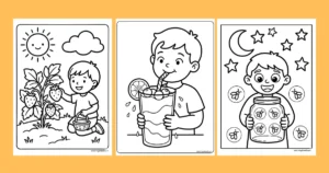 Summer Coloring Pages for Preschoolers | Free Printables