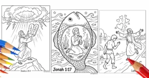 Sunday School Bible Coloring Pages pdf
