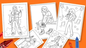 KATSEYE Coloring Pages for Kids (Free Printable PDFs)
