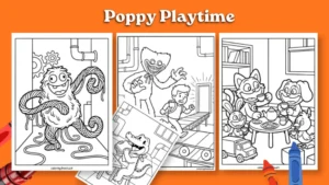 Poppy Playtime Coloring Pages (All Characters)